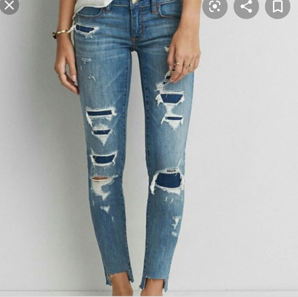 American Eagle Super Low Jegging